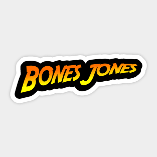 Bones Jones Sticker